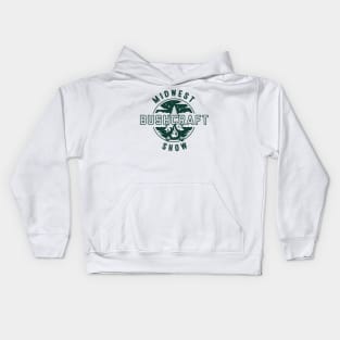 Main Logo Green Kids Hoodie